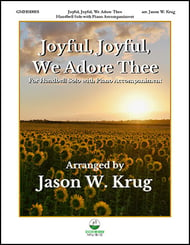 Joyful, Joyful, We Adore Thee Handbell sheet music cover Thumbnail